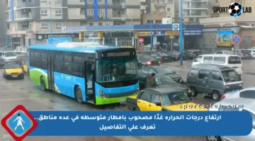 ارتفاع درجات الحرارة غدًا مصحوب بأمطار متوسطة في عدة مناطق.. تعرف على التفاصيل